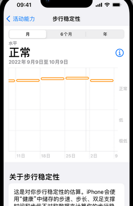 临西iPhone手机维修如何在iPhone开启'步行稳定性通知'