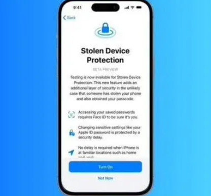 临西苹果授权维修店分享被盗设备保护功能开启方法 