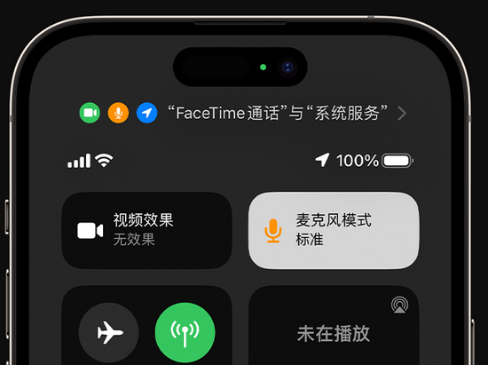 临西苹果授权维修网点分享iPhone在通话时让你的声音更清晰 