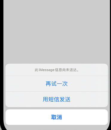 临西apple维修iPhone上无法正常发送iMessage信息