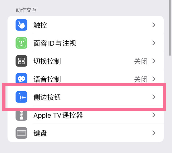 临西苹果14维修店分享iPhone14 Plus侧键双击下载功能关闭方法 