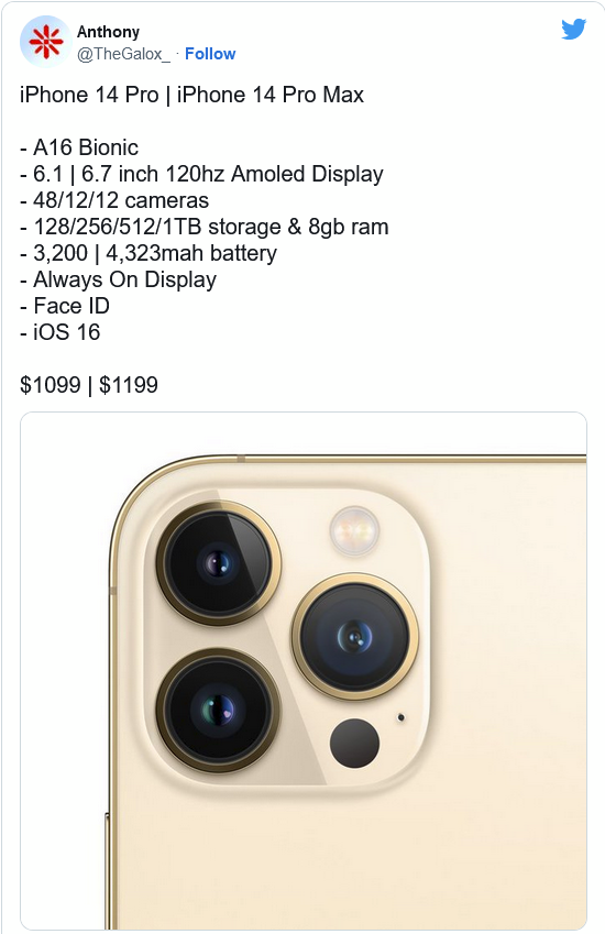 临西苹果14维修分享iPhone 14全系涨价 