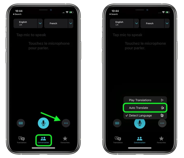 临西苹果手机维修分享iOS 15 “翻译” App 新改进 