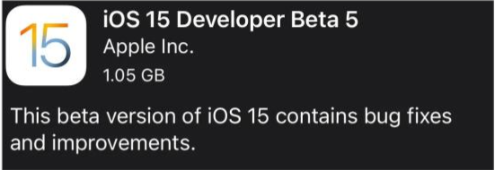 临西苹果手机维修分享如何升级到iOS15.0 beta5 