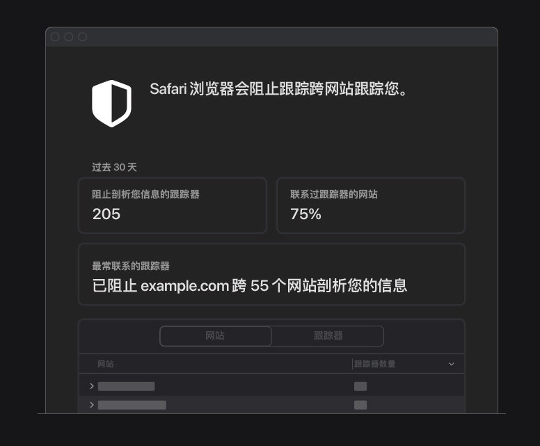 临西苹果手机维修分享如何在 Safari 浏览器中查看和打开隐私报告 